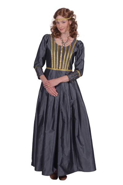Ladies/ Older Girl's Petite Medieval Tudor Elizabethan Costume Size 6 - 8  Image